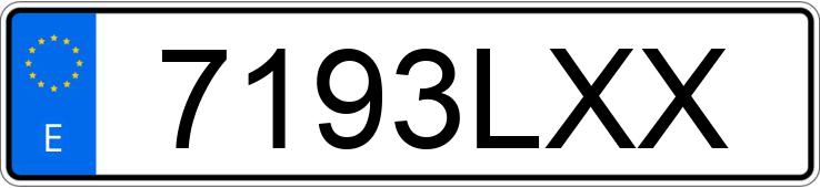 Numer rejestracyjny 7193LXX posiada SYM SYMPHONY Numer rejestracyjny 7193LXX posiada SYM SYMPHONY