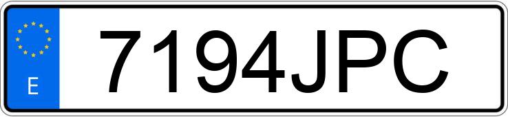 Numer rejestracyjny 7194JPC posiada CITROEN C4 GRAND PICASSO Numer rejestracyjny 7194JPC posiada CITROEN C4 GRAND PICASSO