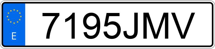 Numer rejestracyjny 7195JMV posiada CITROEN C-ELYSEE