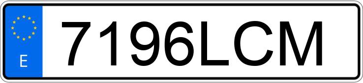 Numer rejestracyjny 7196LCM posiada BMW X3 Numer rejestracyjny 7196LCM posiada BMW X3