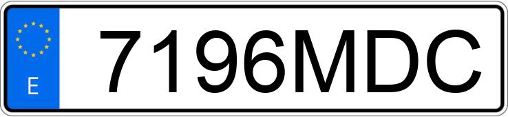 Numer rejestracyjny 7196MDC posiada DACIA SANDERO STEPWAY