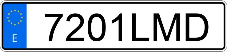 Numer rejestracyjny 7201LMD posiada AUDI A3 Numer rejestracyjny 7201LMD posiada AUDI A3