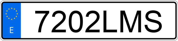 Numer rejestracyjny 7202LMS posiada PEUGEOT 2008