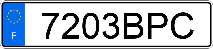 Numer rejestracyjny 7203BPC posiada SEAT CORDOBA Numer rejestracyjny 7203BPC posiada SEAT CORDOBA