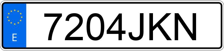 Numer rejestracyjny 7204JKN posiada FIAT DUCATO 35 2.3 130 FGN L TA