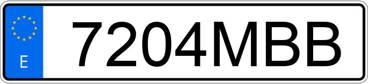 Numer rejestracyjny 7204MBB posiada PEUGEOT 208 Numer rejestracyjny 7204MBB posiada PEUGEOT 208