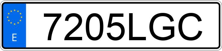 Numer rejestracyjny 7205LGC posiada TOYOTA PROACE VERSO