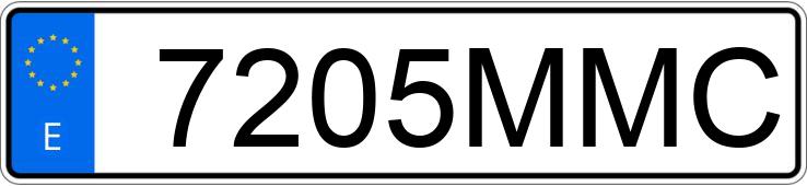 Numer rejestracyjny 7205MMC posiada KIA CEED
