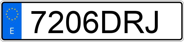 Numer rejestracyjny 7206DRJ posiada AUDI A6 Numer rejestracyjny 7206DRJ posiada AUDI A6