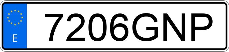 Numer rejestracyjny 7206GNP posiada AUDI A5