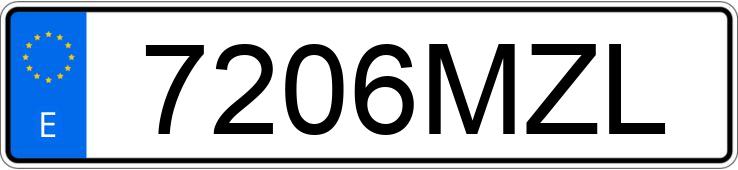 Numer rejestracyjny 7206MZL posiada DACIA DUSTER