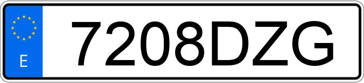 Numer rejestracyjny 7208DZG posiada OPEL ASTRA Numer rejestracyjny 7208DZG posiada OPEL ASTRA