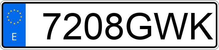 Numer rejestracyjny 7208GWK posiada FIAT SCUDO Numer rejestracyjny 7208GWK posiada FIAT SCUDO