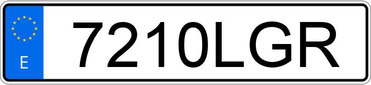 Numer rejestracyjny 7210LGR posiada SKODA KAROQ 125-ANIVERSARIO 1.5TSI ACT DSG