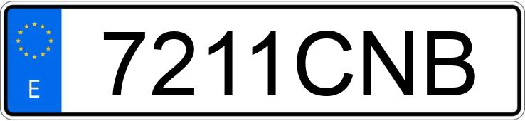 Numer rejestracyjny 7211CNB posiada MINI MINI