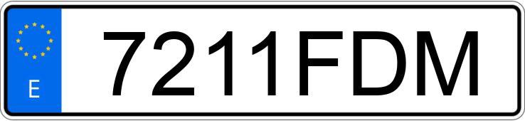 Numer rejestracyjny 7211FDM posiada SEAT TOLEDO Numer rejestracyjny 7211FDM posiada SEAT TOLEDO