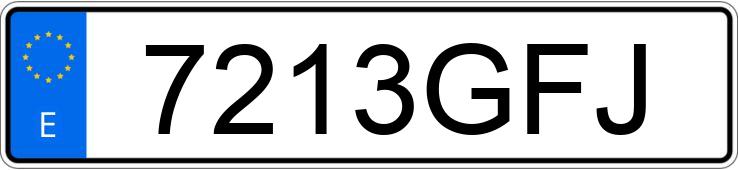 Numer rejestracyjny 7213GFJ posiada MINI MINI