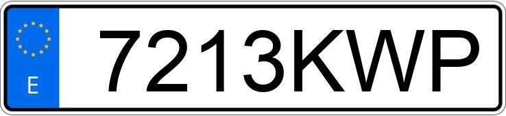 Numer rejestracyjny 7213KWP posiada BMW SERIE 5 Numer rejestracyjny 7213KWP posiada BMW SERIE 5