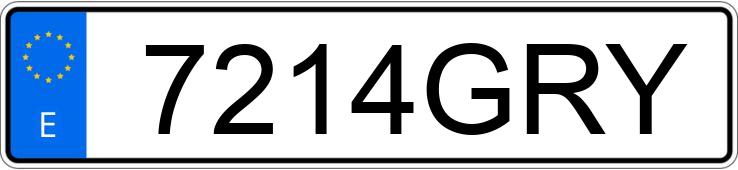 Numer rejestracyjny 7214GRY posiada BMW SERIE 1 Numer rejestracyjny 7214GRY posiada BMW SERIE 1