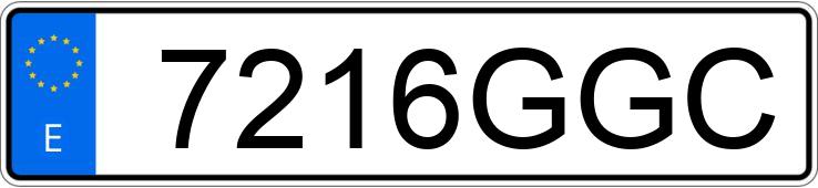 Numer rejestracyjny 7216GGC posiada MERCEDES SLK (170-171) Numer rejestracyjny 7216GGC posiada MERCEDES SLK (170-171)