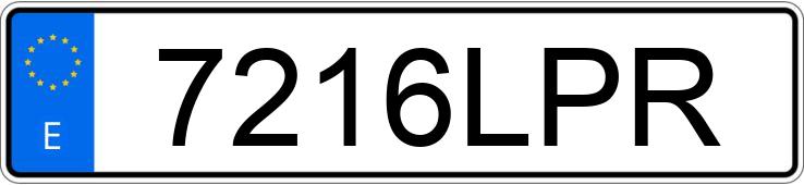 Numer rejestracyjny 7216LPR posiada MERCEDES GLA (247)