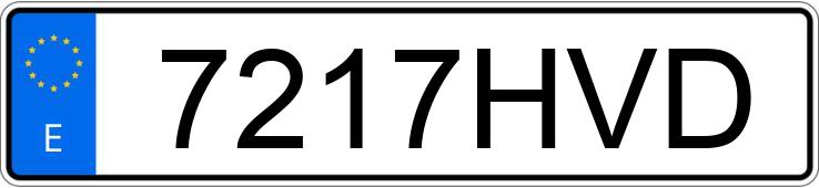 Numer rejestracyjny 7217HVD posiada MAZDA CX-5