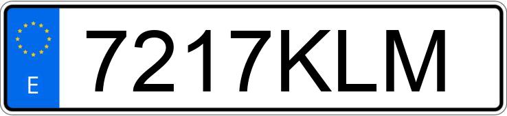 Numer rejestracyjny 7217KLM posiada PEUGEOT 2008