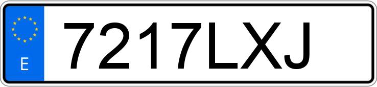 Numer rejestracyjny 7217LXJ posiada BMW SERIE 1 Numer rejestracyjny 7217LXJ posiada BMW SERIE 1