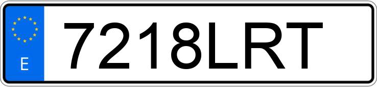 Numer rejestracyjny 7218LRT posiada PORSCHE TAYCAN Numer rejestracyjny 7218LRT posiada PORSCHE TAYCAN