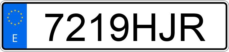 Numer rejestracyjny 7219HJR posiada TOYOTA YARIS Numer rejestracyjny 7219HJR posiada TOYOTA YARIS