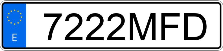 Numer rejestracyjny 7222MFD posiada CITROEN BERLINGO Numer rejestracyjny 7222MFD posiada CITROEN BERLINGO