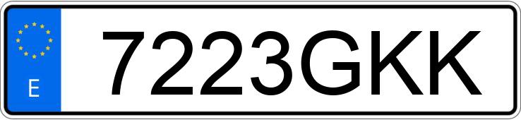 Numer rejestracyjny 7223GKK posiada RENAULT MAGNUM INTEGRAL