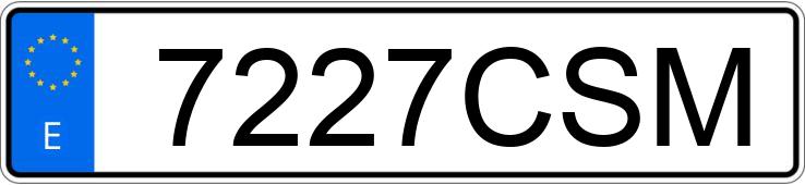 Numer rejestracyjny 7227CSM posiada RENAULT MEGANE Numer rejestracyjny 7227CSM posiada RENAULT MEGANE