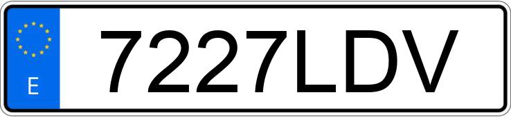 Numer rejestracyjny 7227LDV posiada CITROEN C4 CACTUS