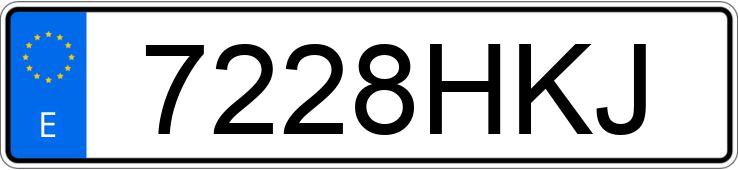 Numer rejestracyjny 7228HKJ posiada OPEL INSIGNIA