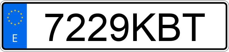 Numer rejestracyjny 7229KBT posiada VOLKSWAGEN POLO Numer rejestracyjny 7229KBT posiada VOLKSWAGEN POLO