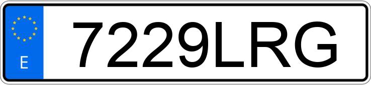 Numer rejestracyjny 7229LRG posiada VOLKSWAGEN TIGUAN ALLSPACE