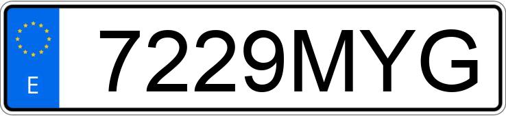 Numer rejestracyjny 7229MYG posiada PORSCHE MACAN Numer rejestracyjny 7229MYG posiada PORSCHE MACAN