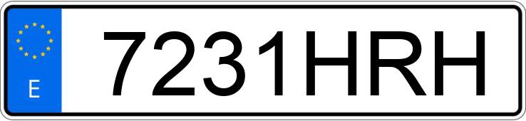 Numer rejestracyjny 7231HRH posiada SUZUKI SIXTEEN Numer rejestracyjny 7231HRH posiada SUZUKI SIXTEEN