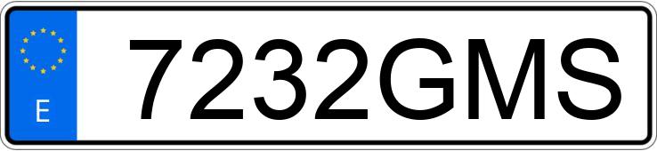 Numer rejestracyjny 7232GMS posiada MERCEDES E (212-207) Numer rejestracyjny 7232GMS posiada MERCEDES E (212-207)