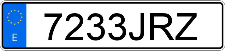 Numer rejestracyjny 7233JRZ posiada SEAT LEON Numer rejestracyjny 7233JRZ posiada SEAT LEON