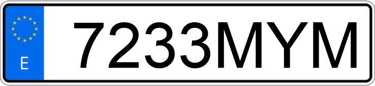 Numer rejestracyjny 7233MYM posiada VOLKSWAGEN TOUAREG Numer rejestracyjny 7233MYM posiada VOLKSWAGEN TOUAREG