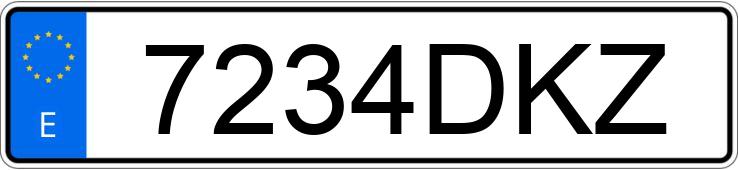 Numer rejestracyjny 7234DKZ posiada HONDA ACCORD Numer rejestracyjny 7234DKZ posiada HONDA ACCORD