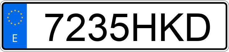 Numer rejestracyjny 7235HKD posiada SEAT EXEO Numer rejestracyjny 7235HKD posiada SEAT EXEO