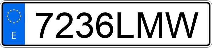 Numer rejestracyjny 7236LMW posiada VOLKSWAGEN ID.3 Numer rejestracyjny 7236LMW posiada VOLKSWAGEN ID.3