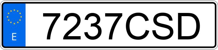 Numer rejestracyjny 7237CSD posiada SUZUKI JIMNY Numer rejestracyjny 7237CSD posiada SUZUKI JIMNY