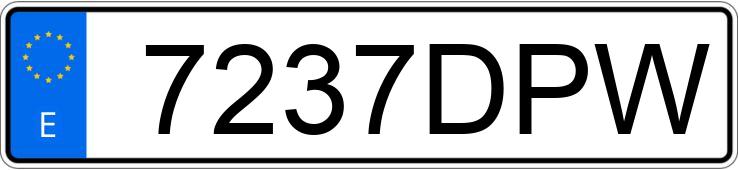 Numer rejestracyjny 7237DPW posiada BMW SERIE 3 Numer rejestracyjny 7237DPW posiada BMW SERIE 3