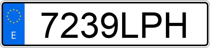 Numer rejestracyjny 7239LPH posiada BMW X1 Numer rejestracyjny 7239LPH posiada BMW X1