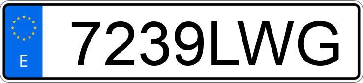 Numer rejestracyjny 7239LWG posiada BMW SERIE 5 Numer rejestracyjny 7239LWG posiada BMW SERIE 5
