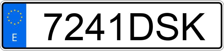 Numer rejestracyjny 7241DSK posiada TATA INDIGO MARINA Numer rejestracyjny 7241DSK posiada TATA INDIGO MARINA